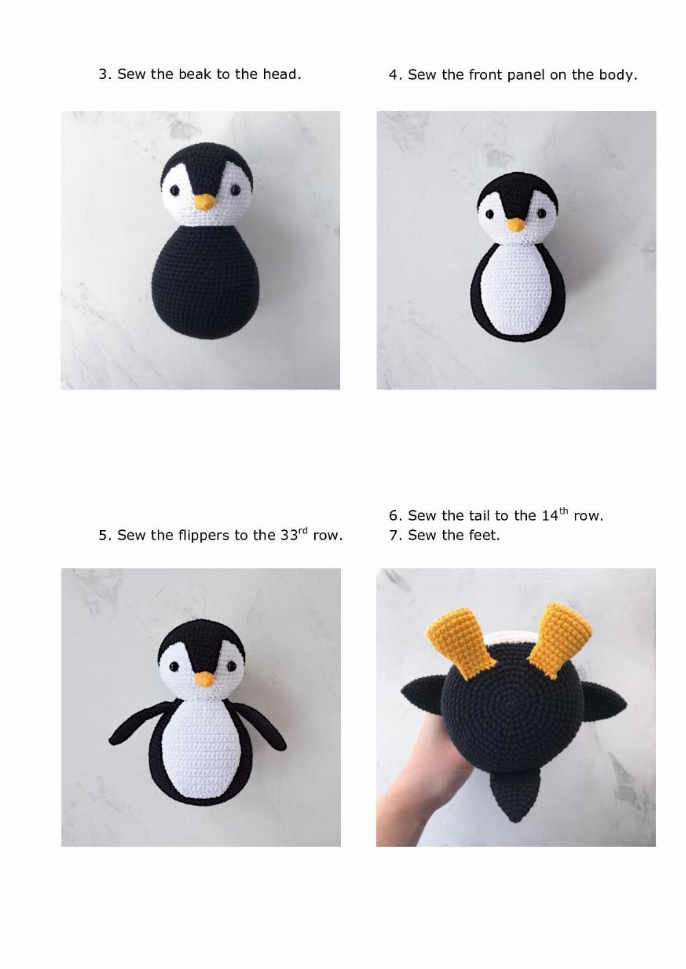 Amigurumi Crochet Pattern «The little penguin Lo lo»