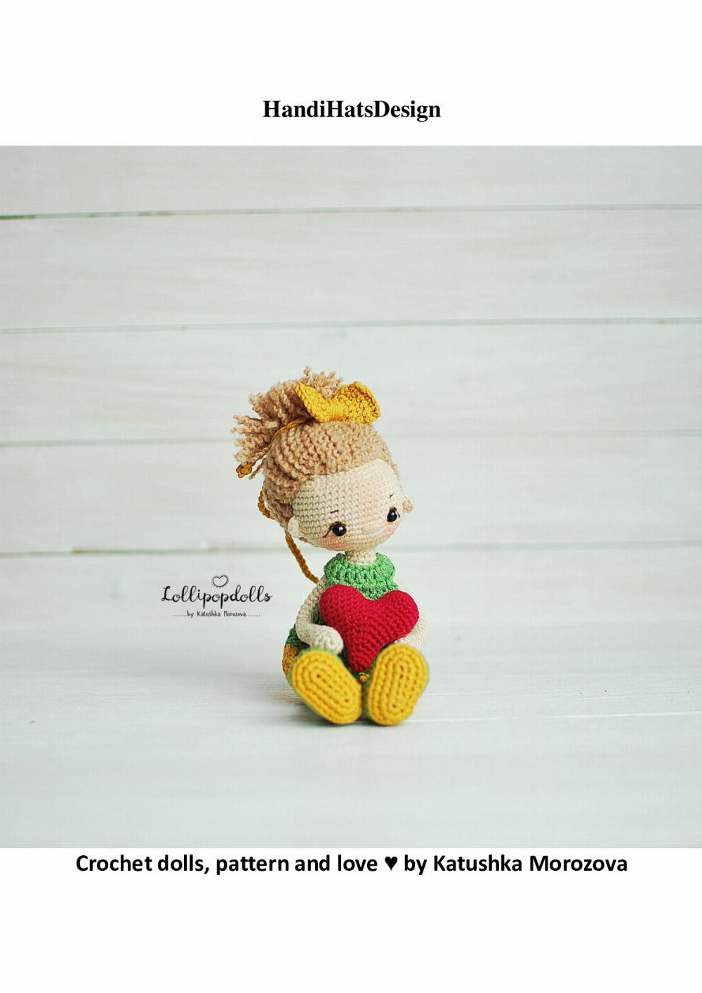 amigurumi pdf pattern crochet doll