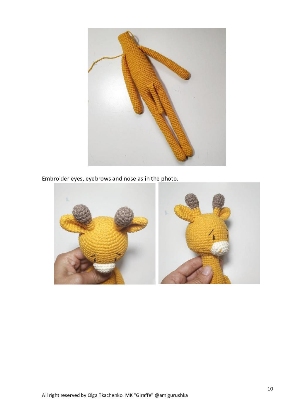 Amigurumi Toy «GIRAFFE»