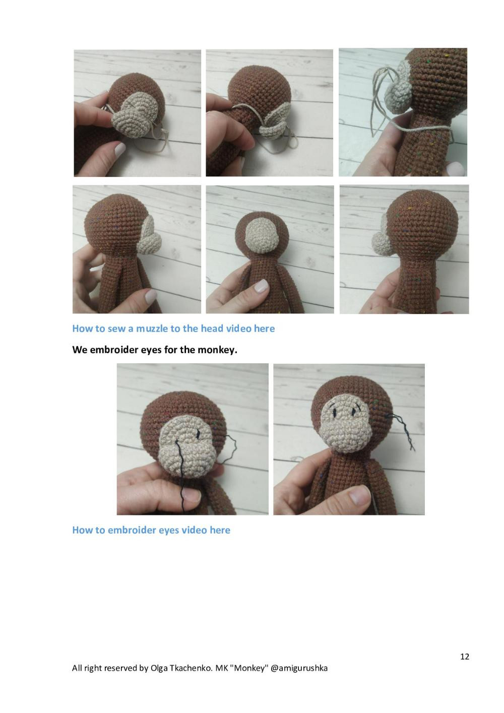 Amigurumi Toy «MONKEY»