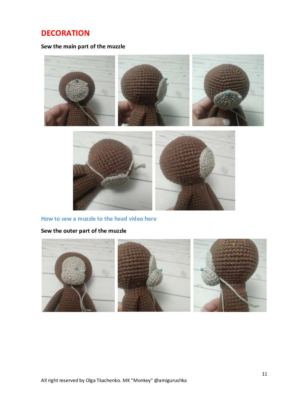 Amigurumi Toy «MONKEY»