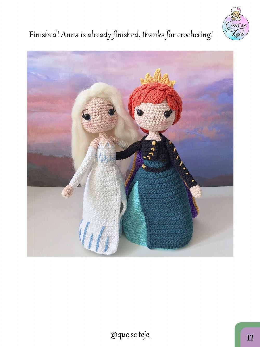 Anna Pattern Amigurumi