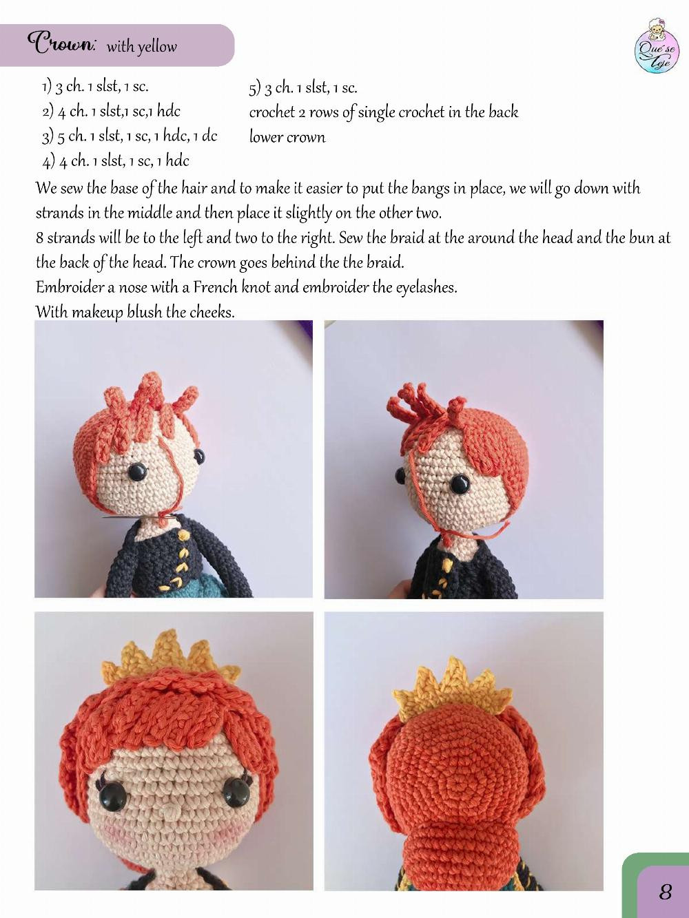 Anna Pattern Amigurumi