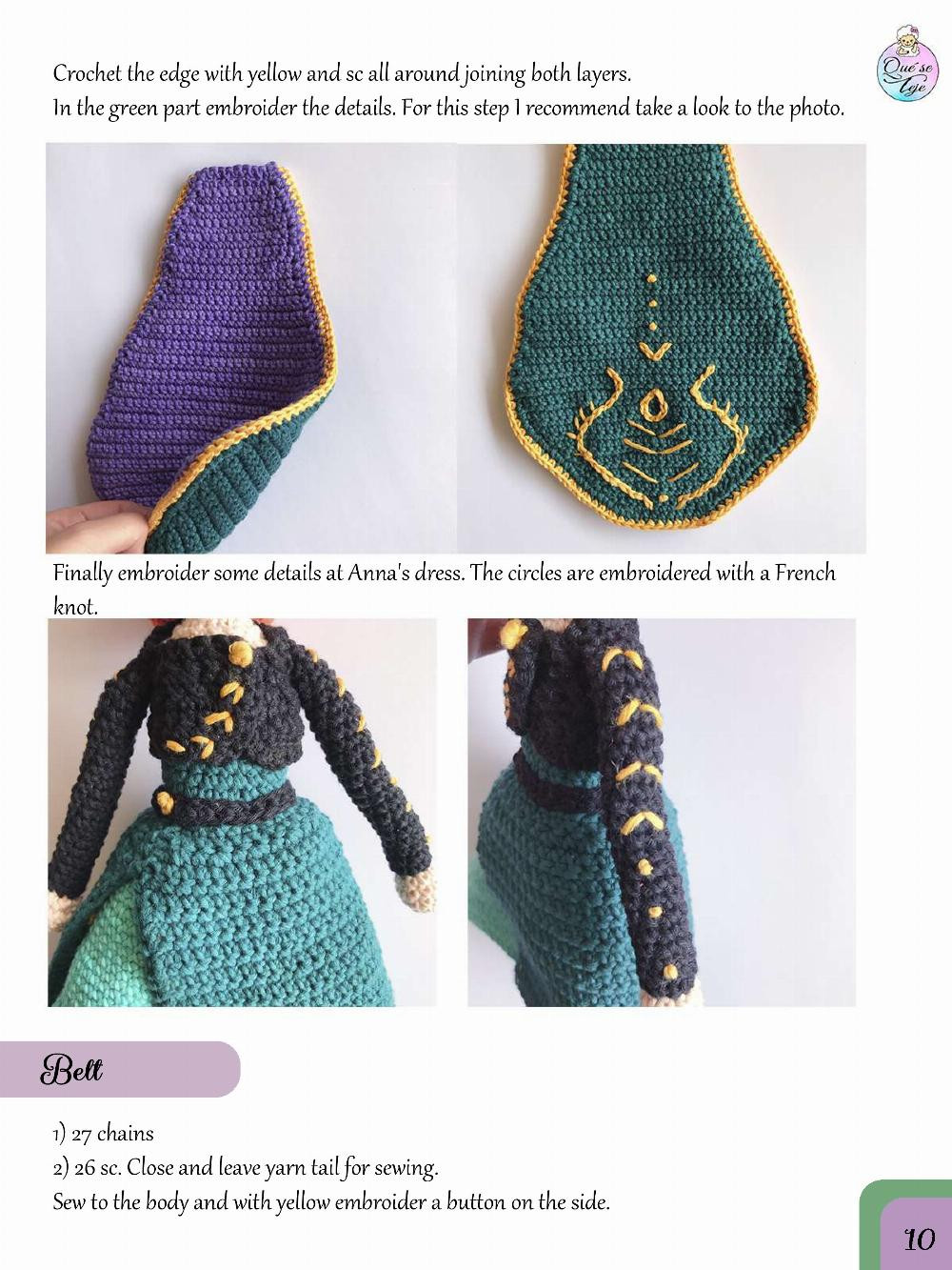 Anna Pattern Amigurumi