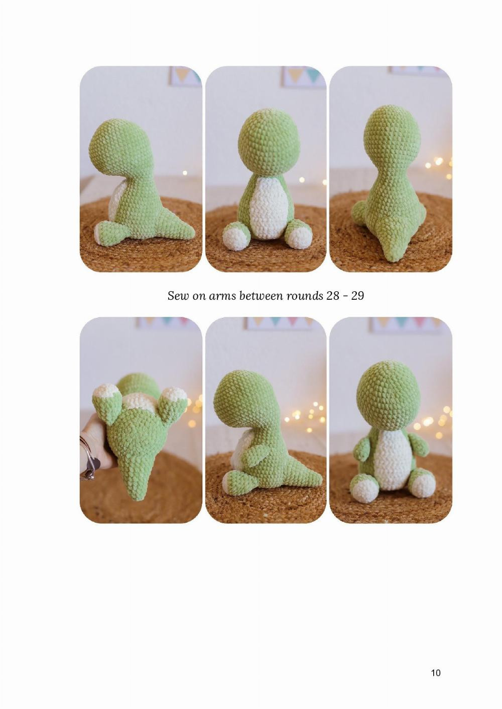 Baby Dinosaur crochet pattern