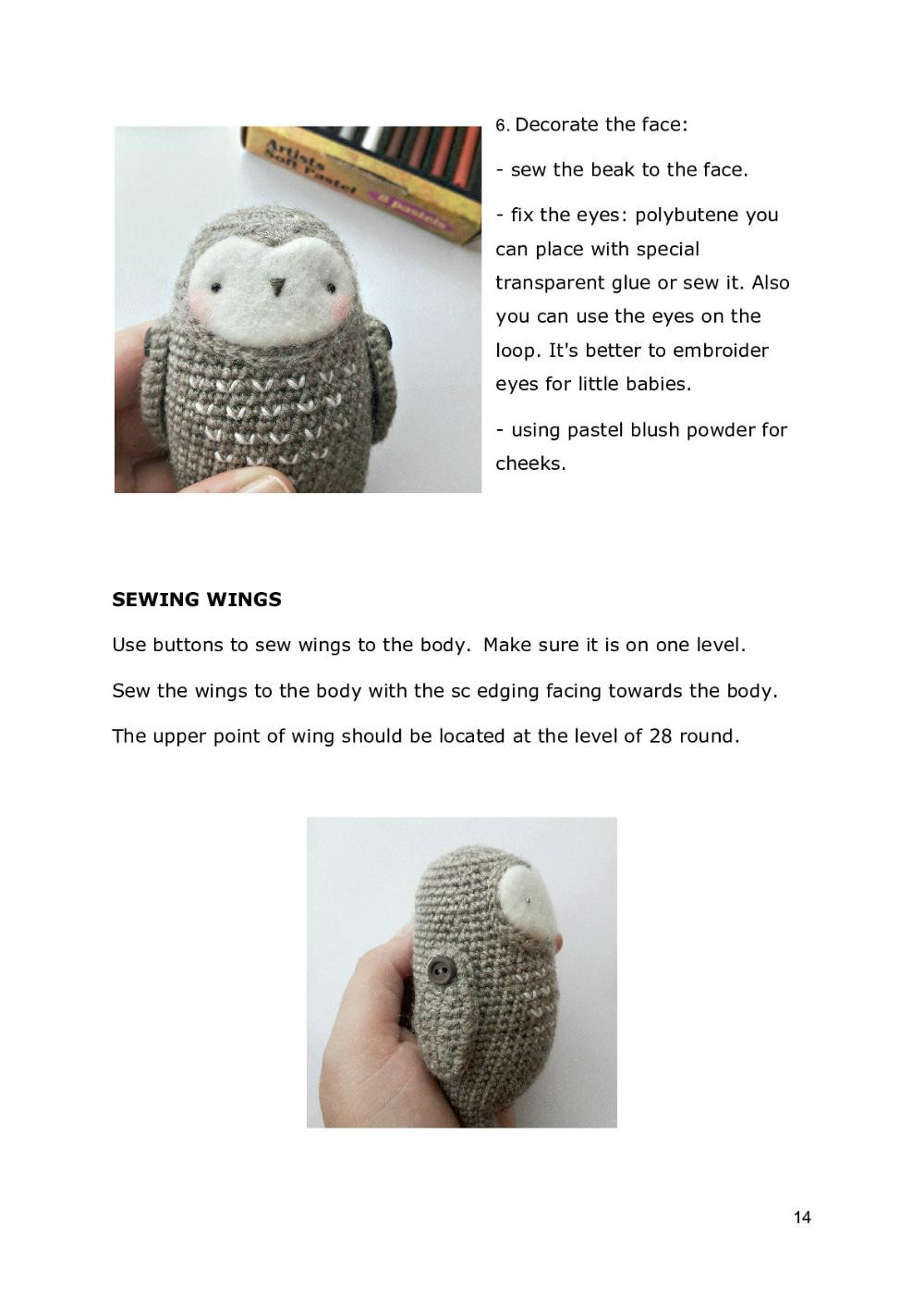 baby OWL CROCHET PATTERN