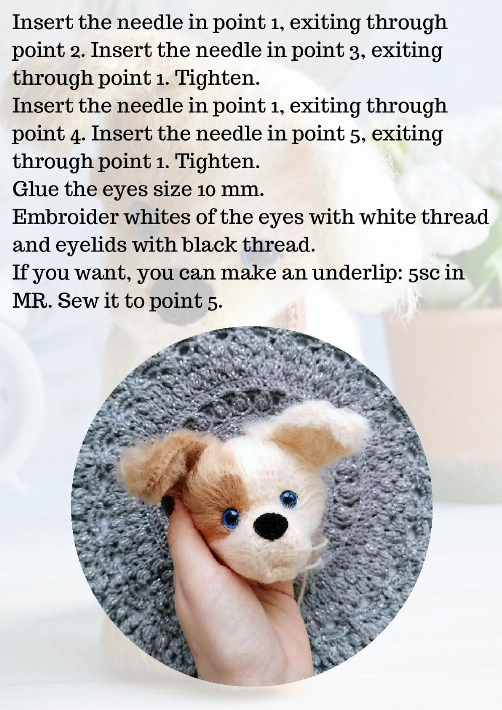 Bim Puppy Crochet Toy Pattern