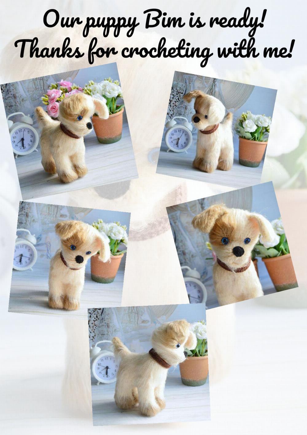 Bim Puppy Crochet Toy Pattern