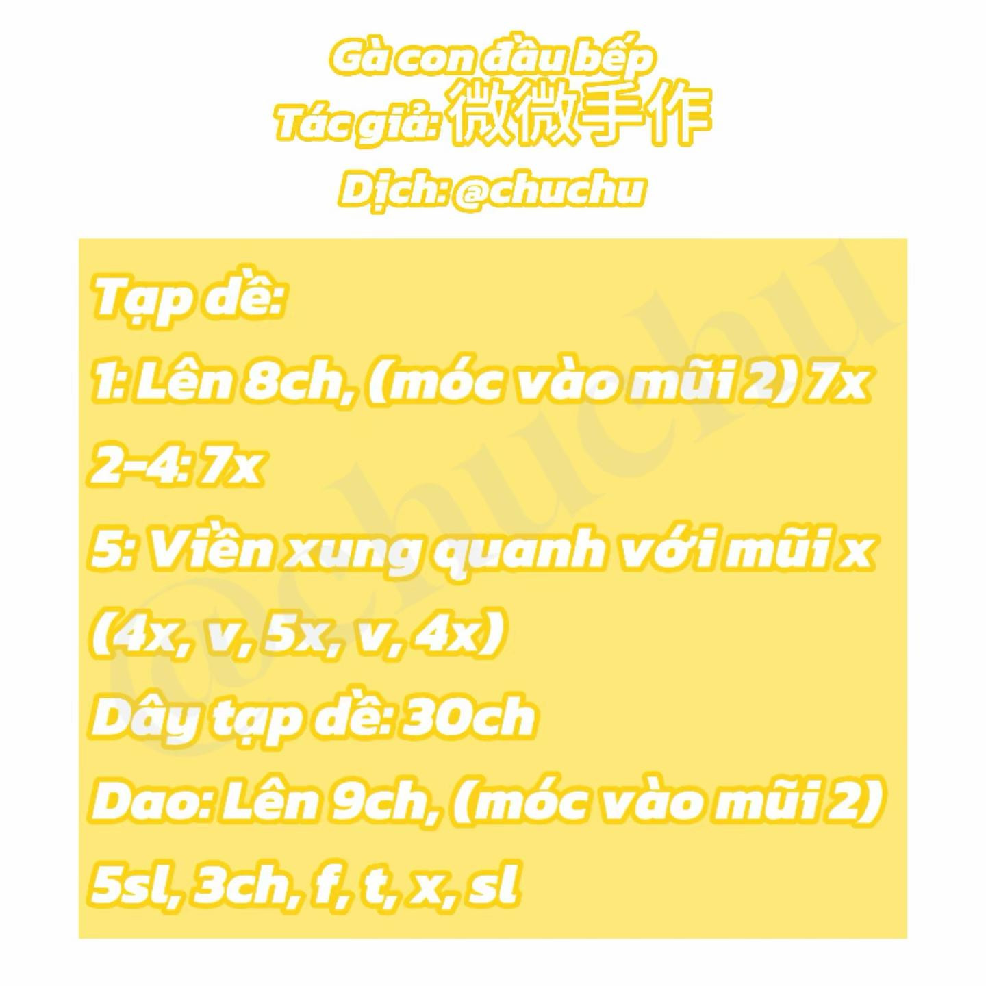 Chart: Gà con đầu bếp🐥🧑‍🍳