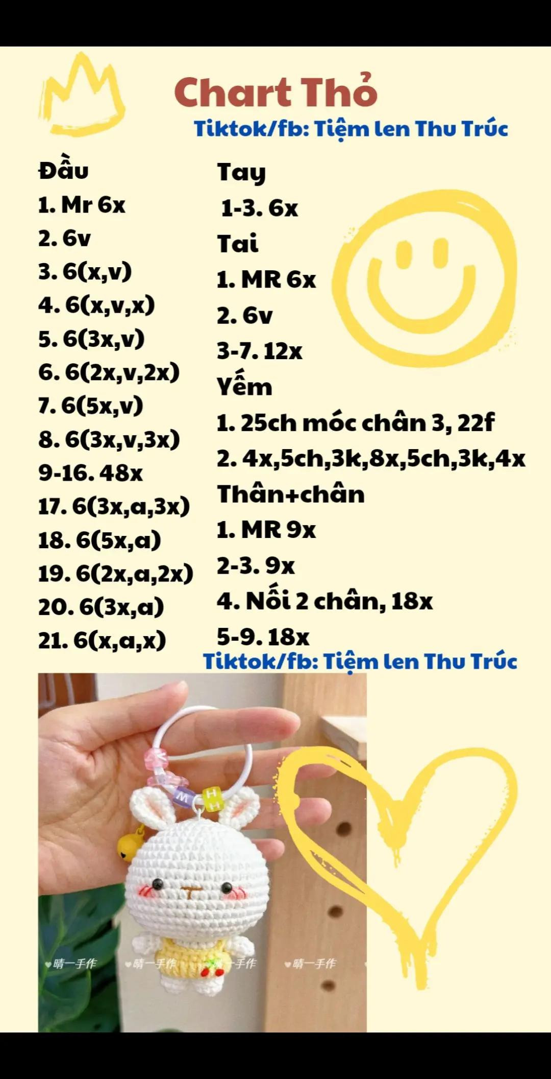 chart móc pig & pudding dog, móc khóa thỏ, bé bò sữa, chart móc bánh báo thỏ anh đào