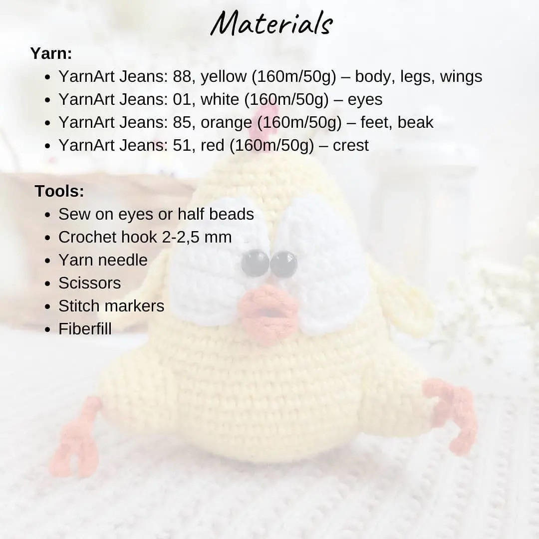 "Chicken-Chick" FREE pattern 🐥