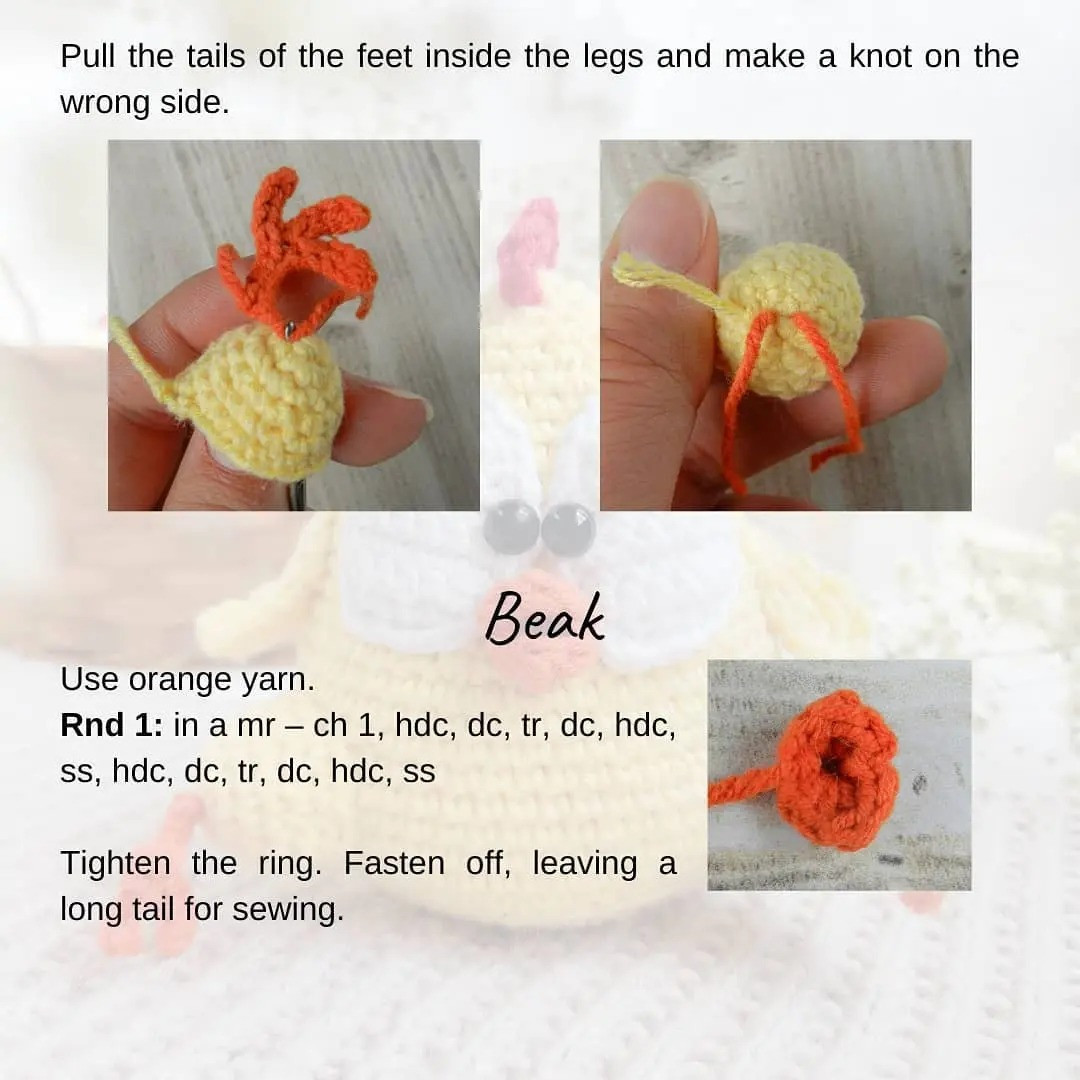 "Chicken-Chick" FREE pattern 🐥