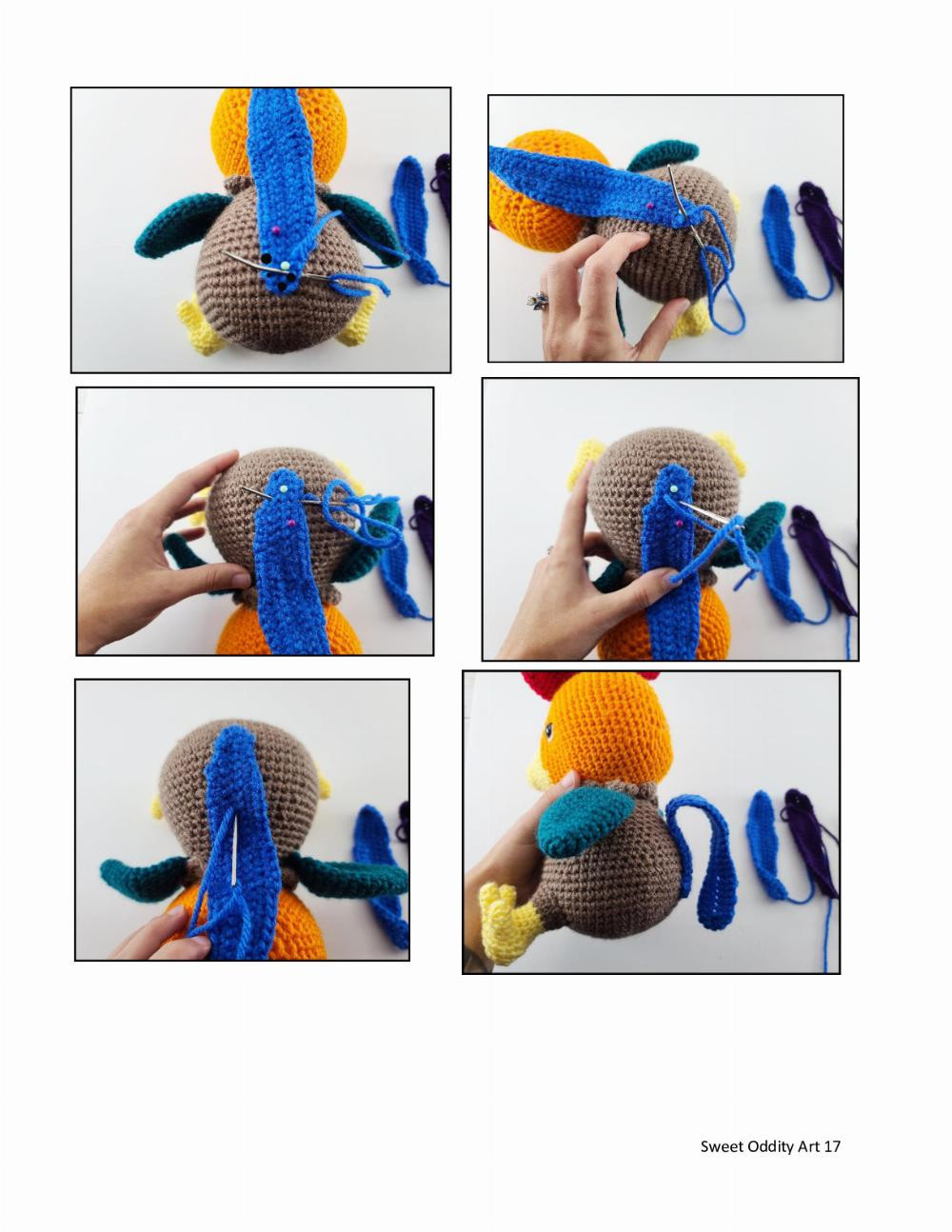 Chirp the Rooster Crochet Pattern