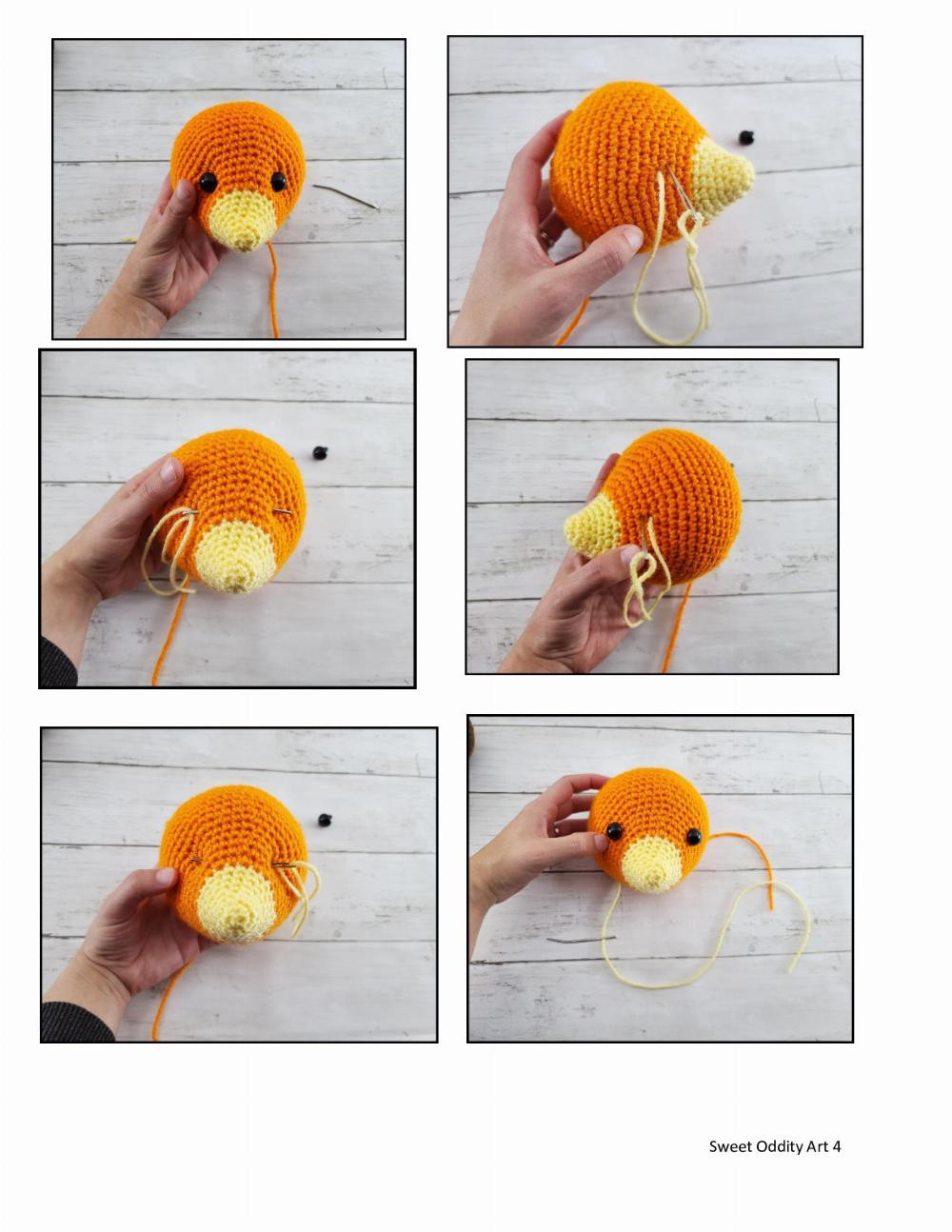 Chirp the Rooster Crochet Pattern