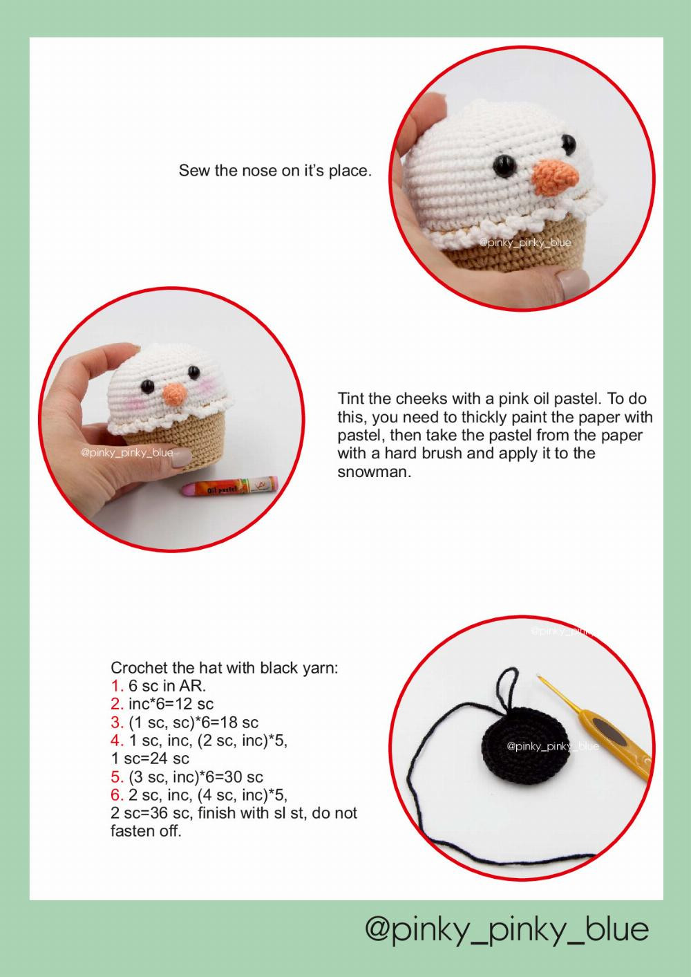 Christmas Cupcakes Crochet pattern