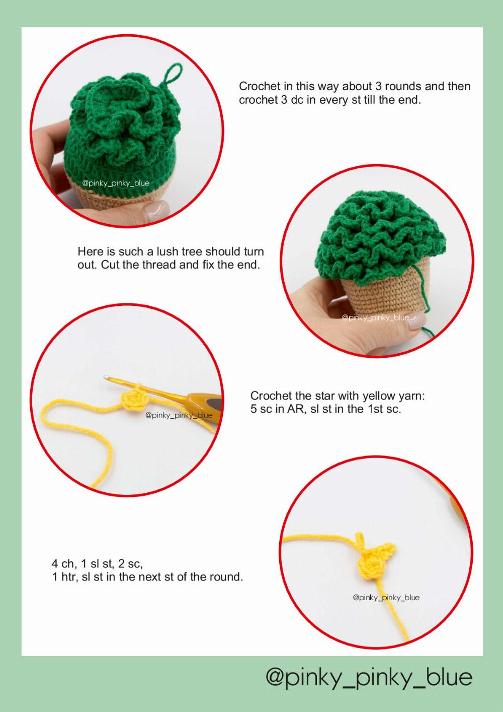 Christmas Cupcakes Crochet pattern