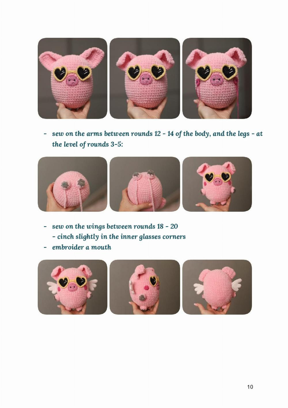 Chubby Piggy crochet pattern