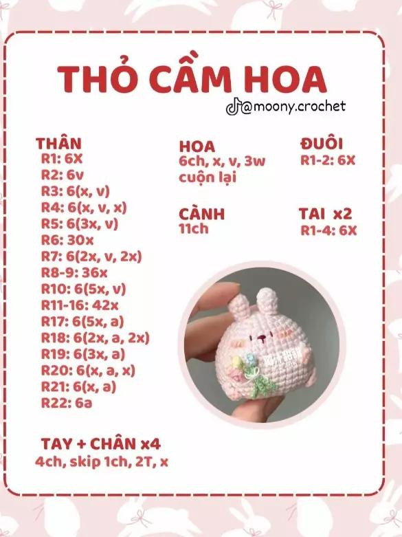 chuột đầu bếp ú nú, thỏ cầm hoa, củ cải nhỏ, pikapara