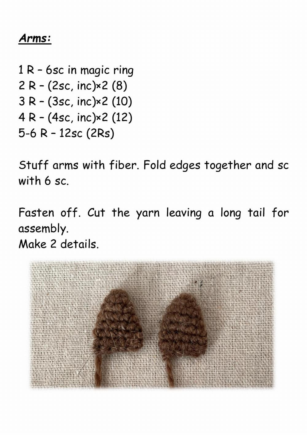 Crochet and knitting pattern « Miko rabbit»