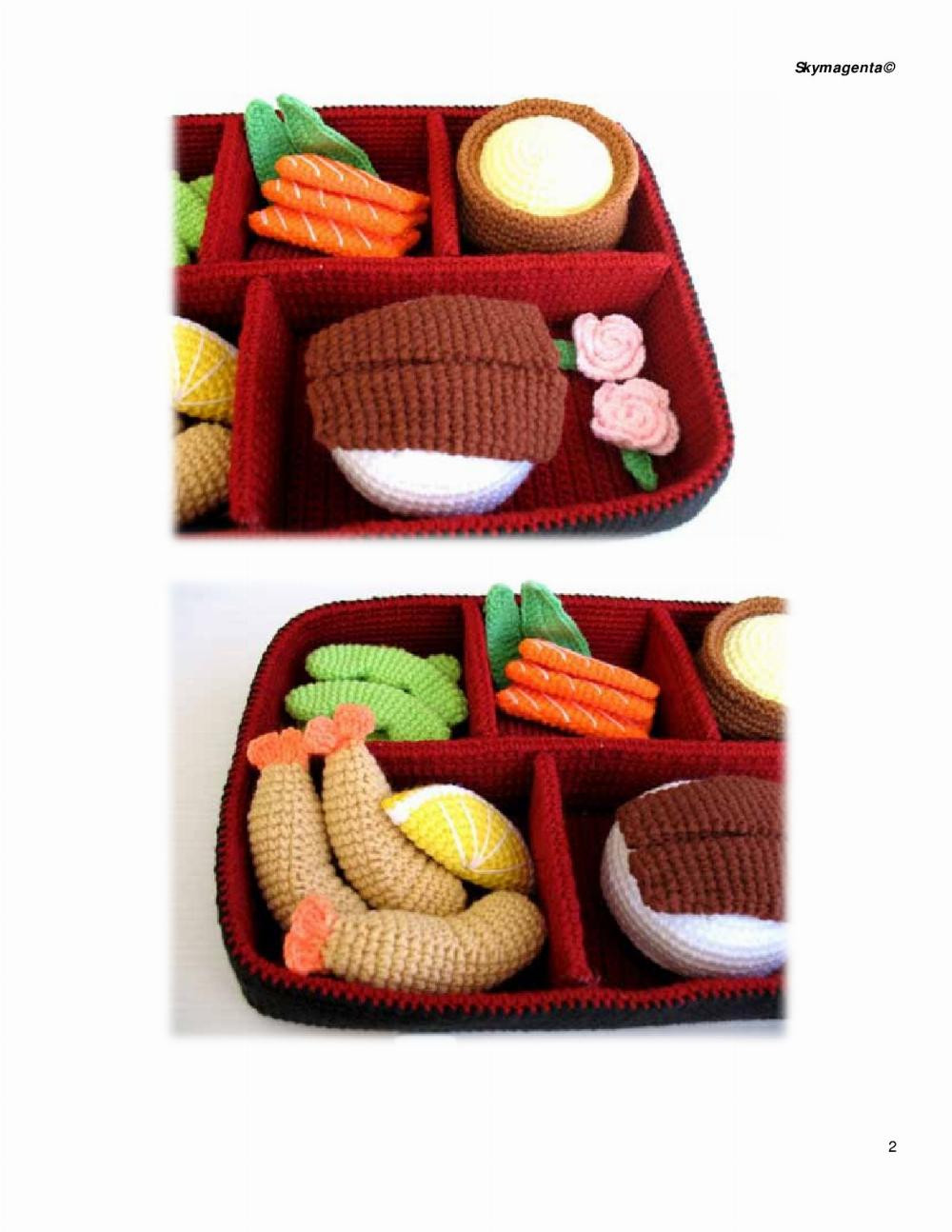 Crochet Bento Pattern