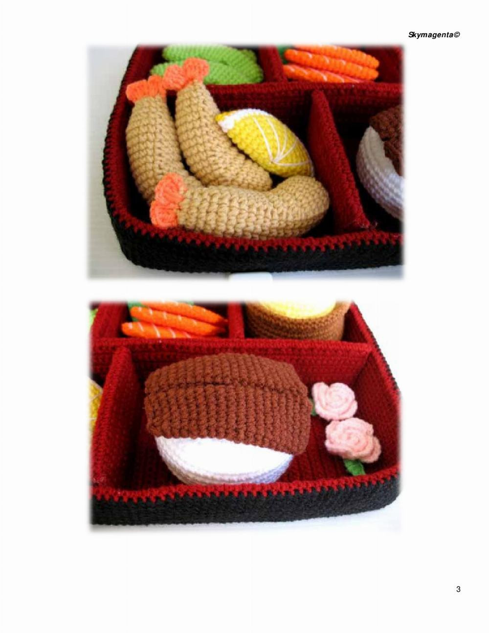 Crochet Bento Pattern