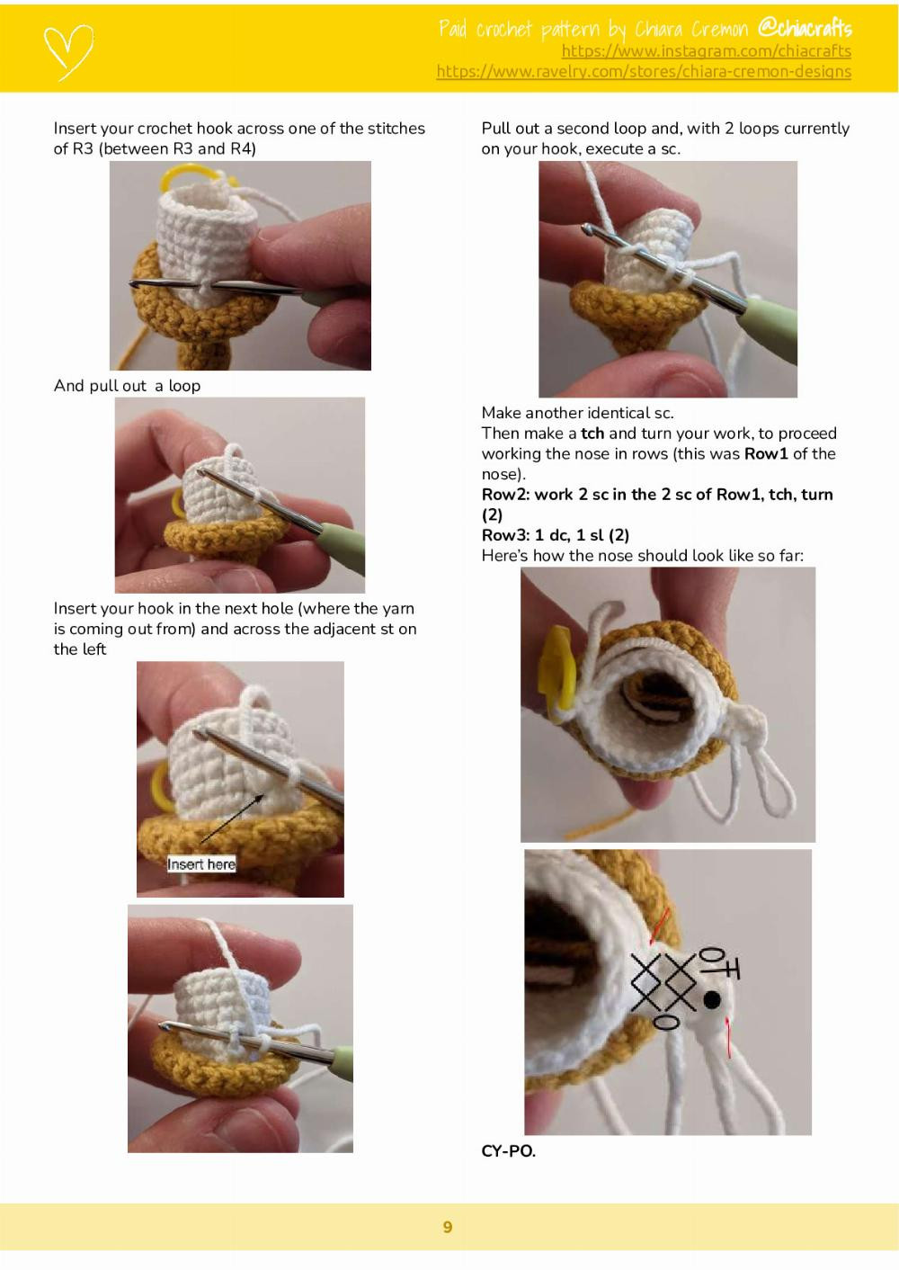 crochet candle pattern Lumière Crochet Pattern