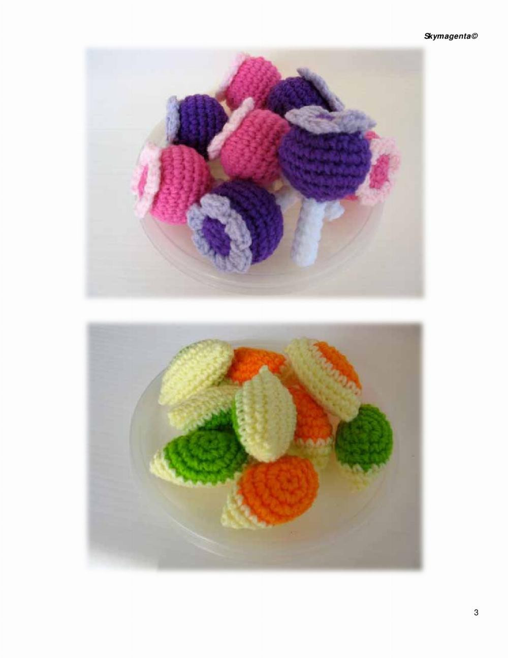 CROCHET CANDY SELLER PATTERN