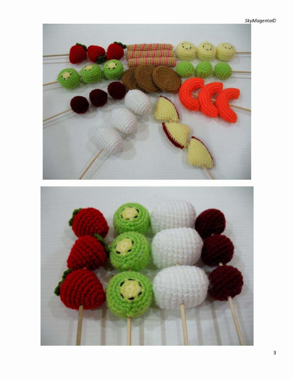 CROCHET CHOCOLATE FONDUE FOUNTAIN RECIPE