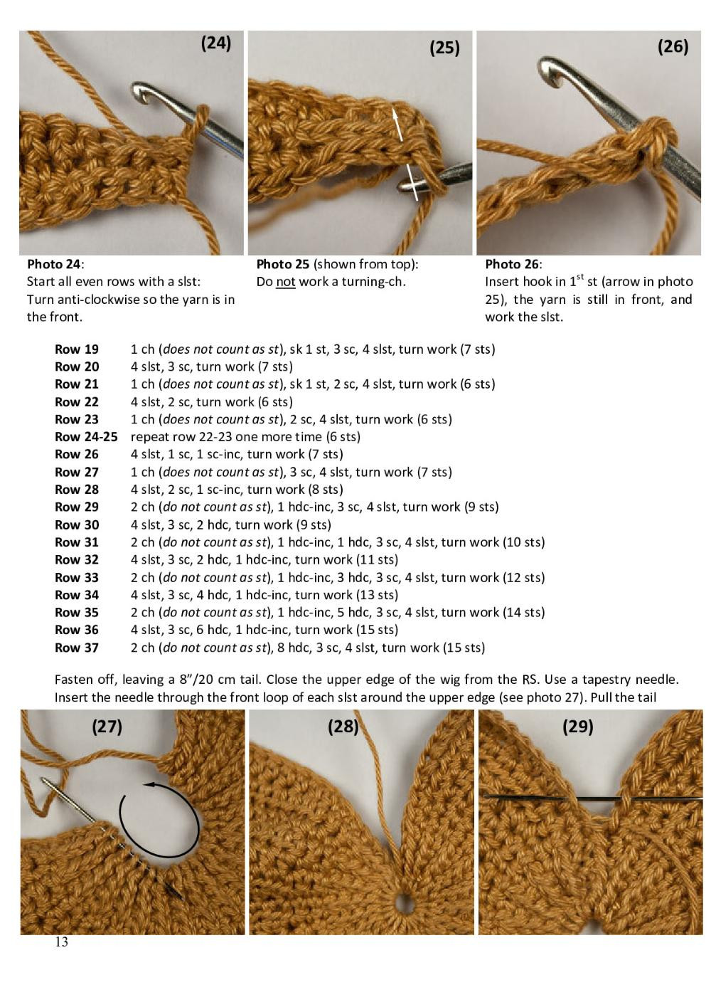 CROCHET DOLL JOSH PATTERN