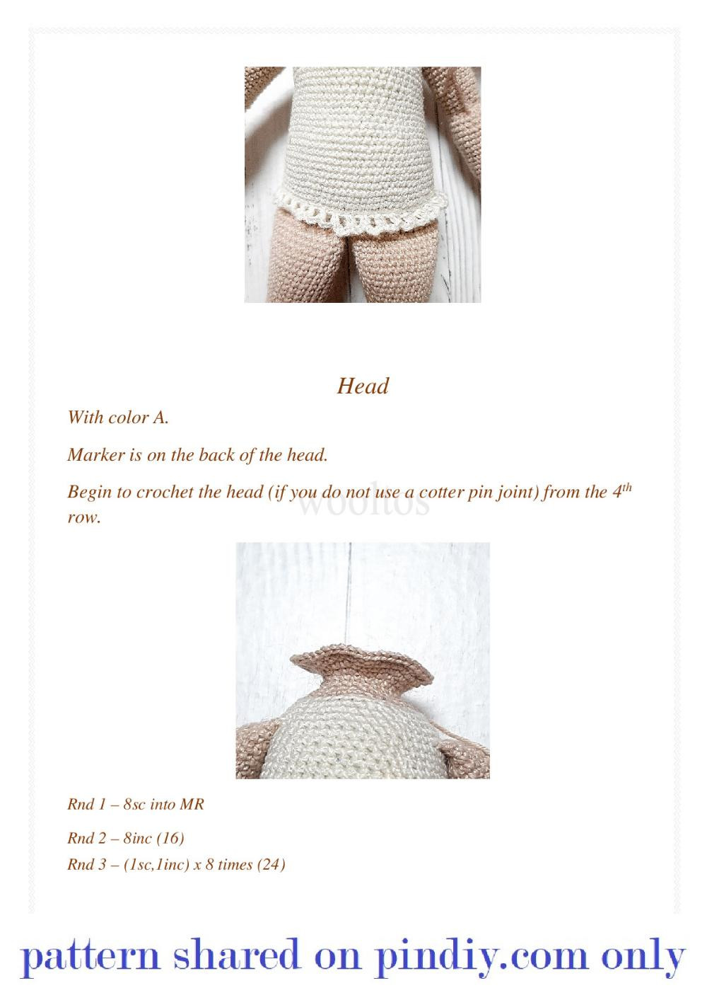 Crochet doll pattern