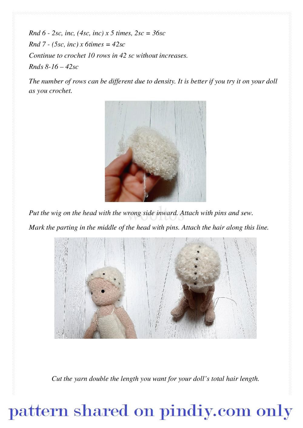 Crochet doll pattern