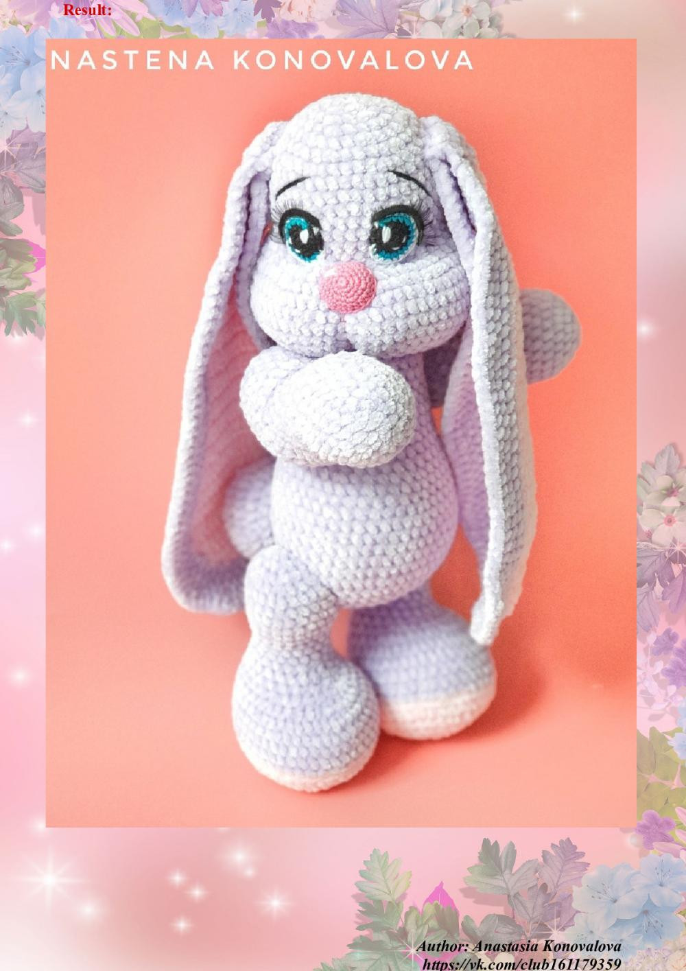 Crochet pattern «Bunny in a suit»