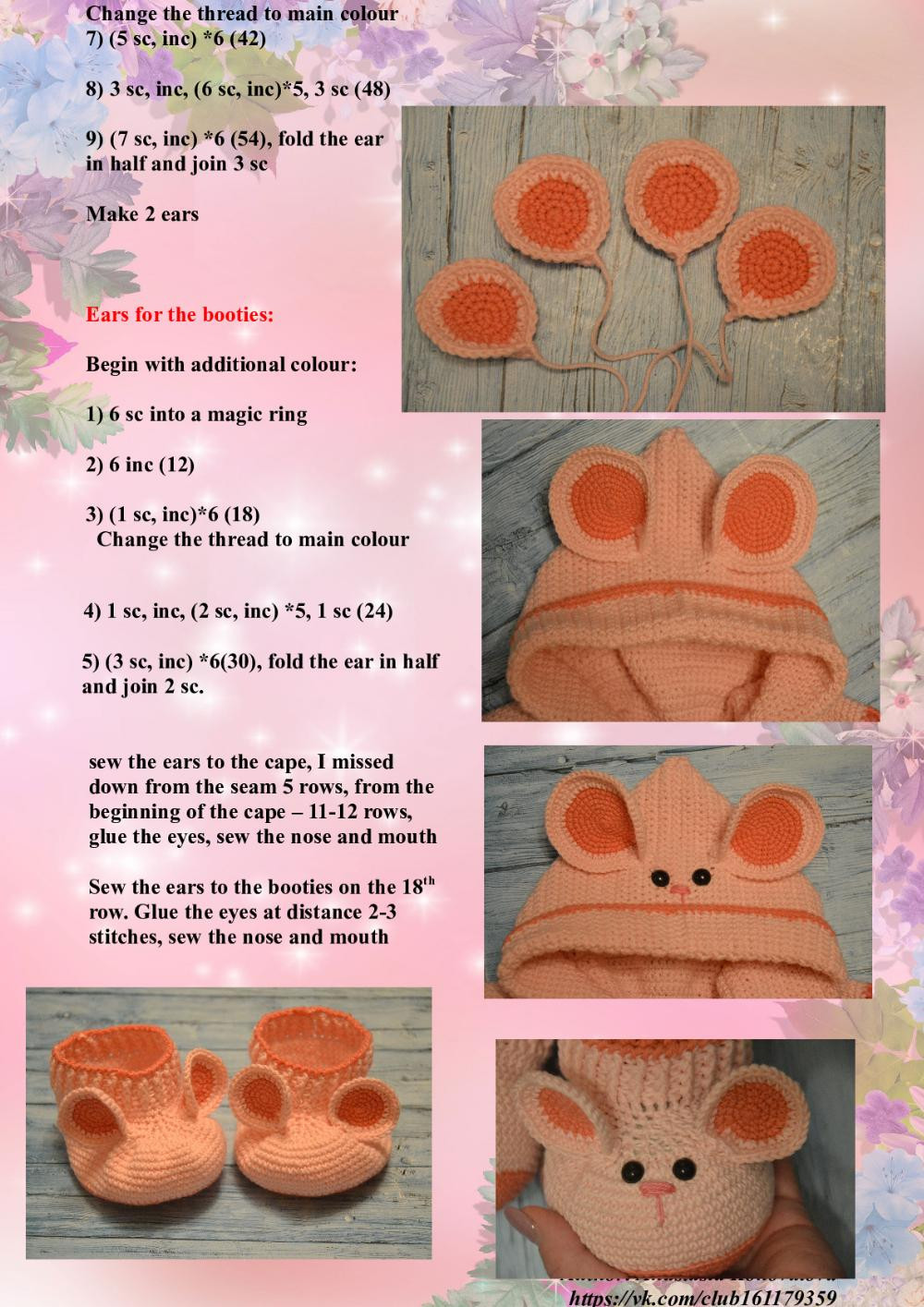 Crochet pattern «Bunny in a suit»