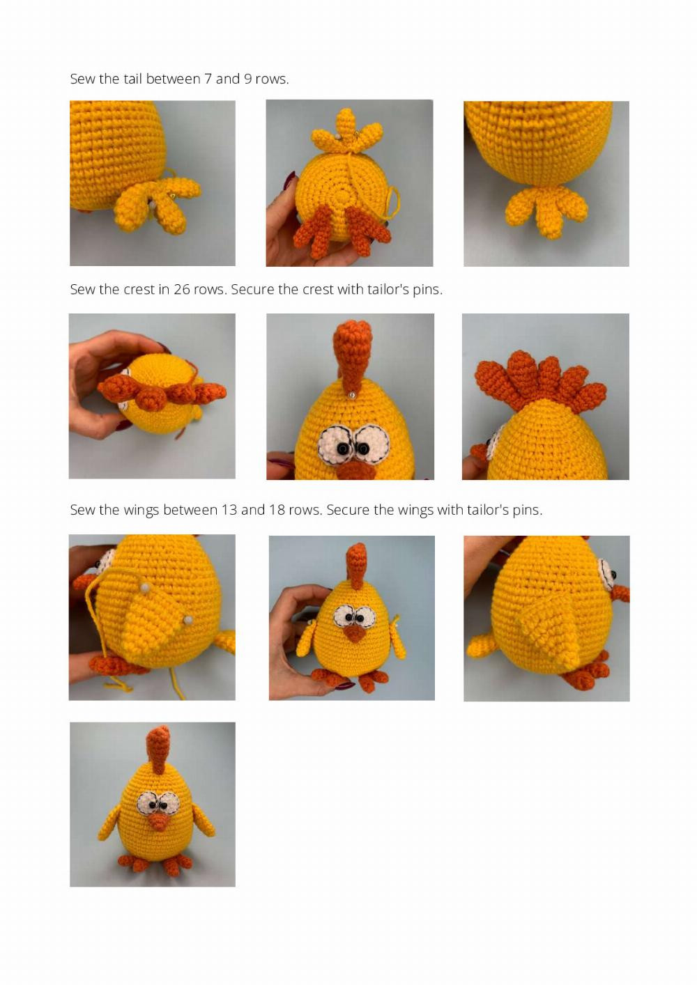 Crochet pattern Chick