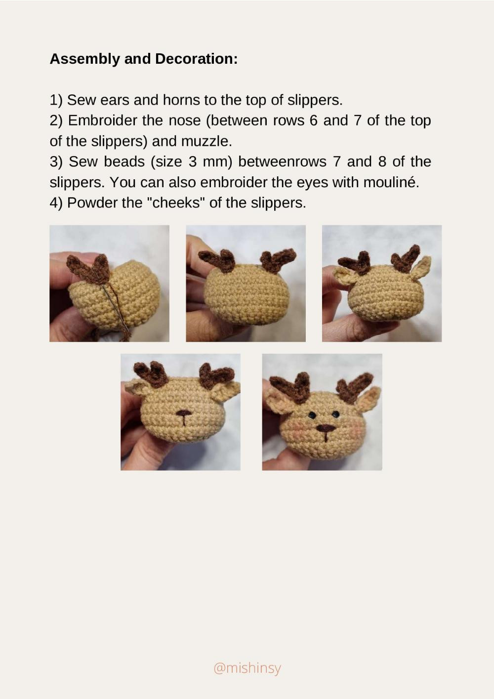 Crochet pattern "Deer"