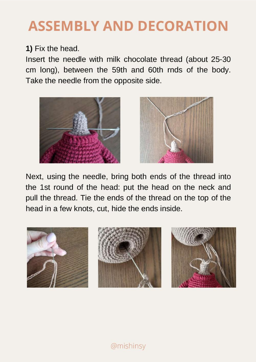 Crochet pattern "Deer"