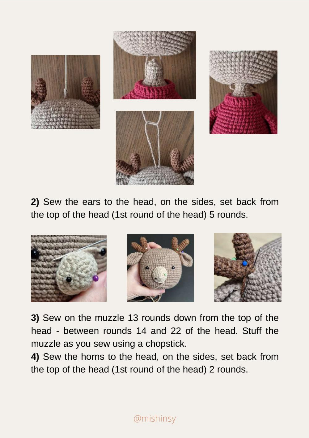 Crochet pattern "Deer"