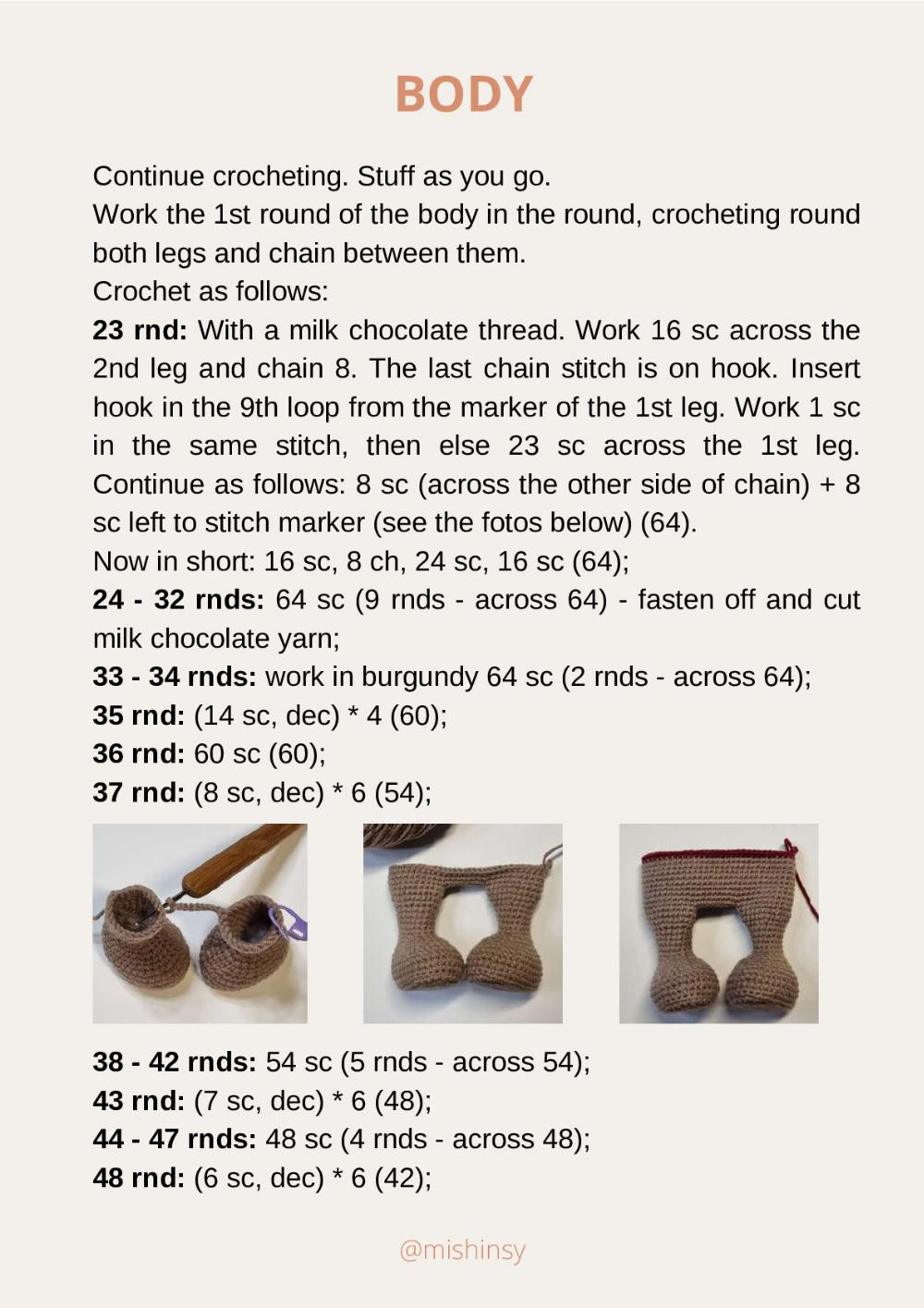 Crochet pattern "Deer"