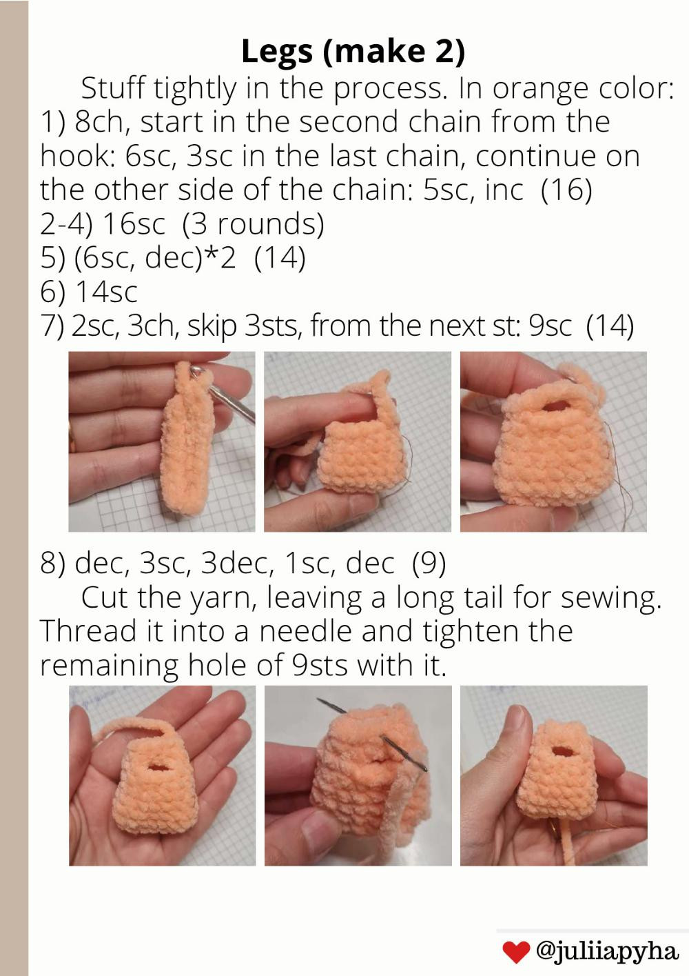 Crochet Pattern duckling