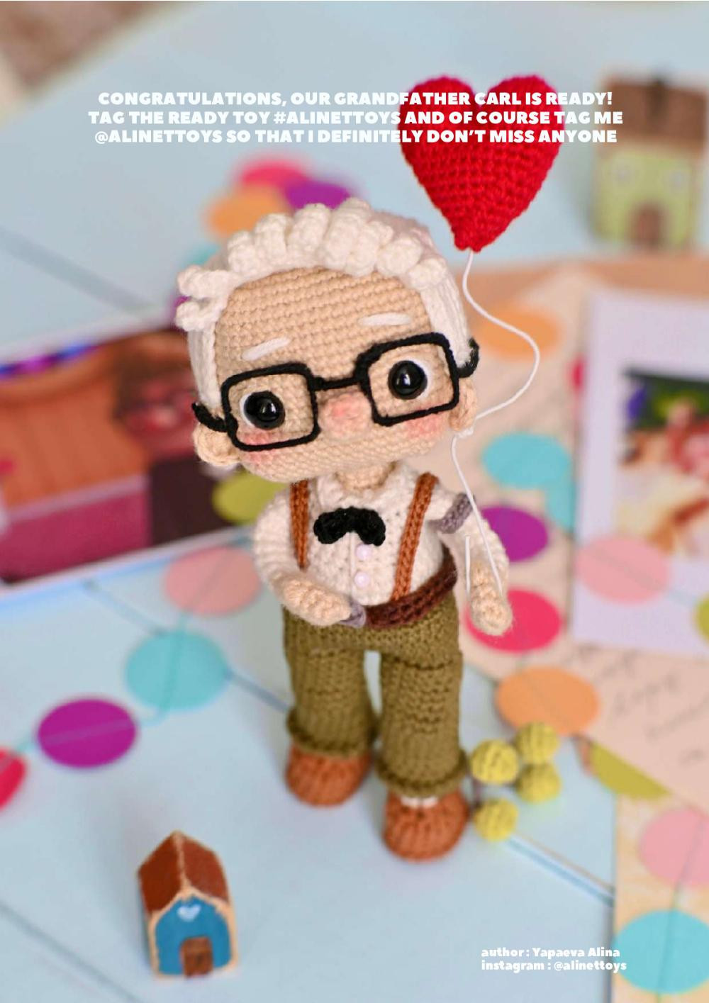 crochet pattern GRANDFATHER CARL