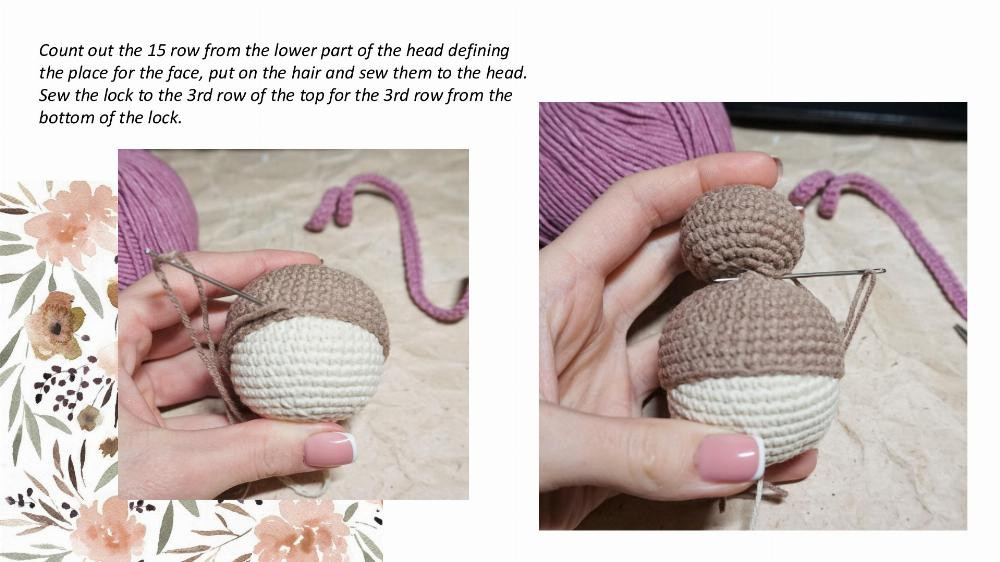 Crochet Pattern «Gymnast doll»