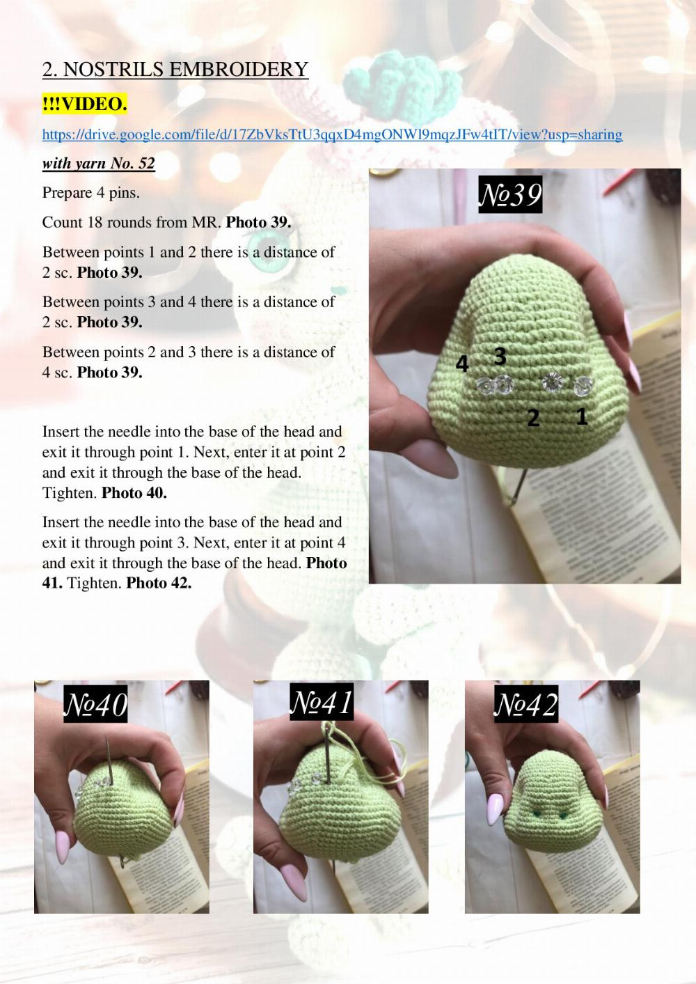 CROCHET PATTERN JABELLE the FROG