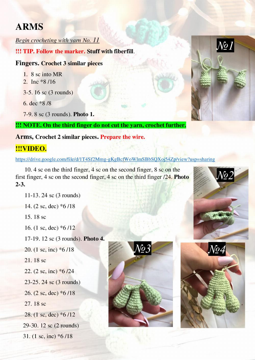 CROCHET PATTERN JABELLE the FROG