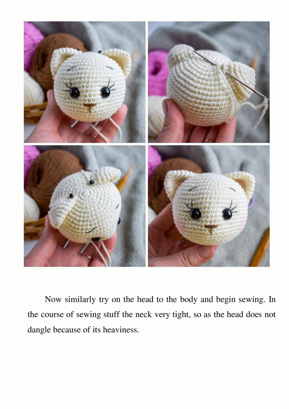 CROCHET PATTERN KITTY MARY