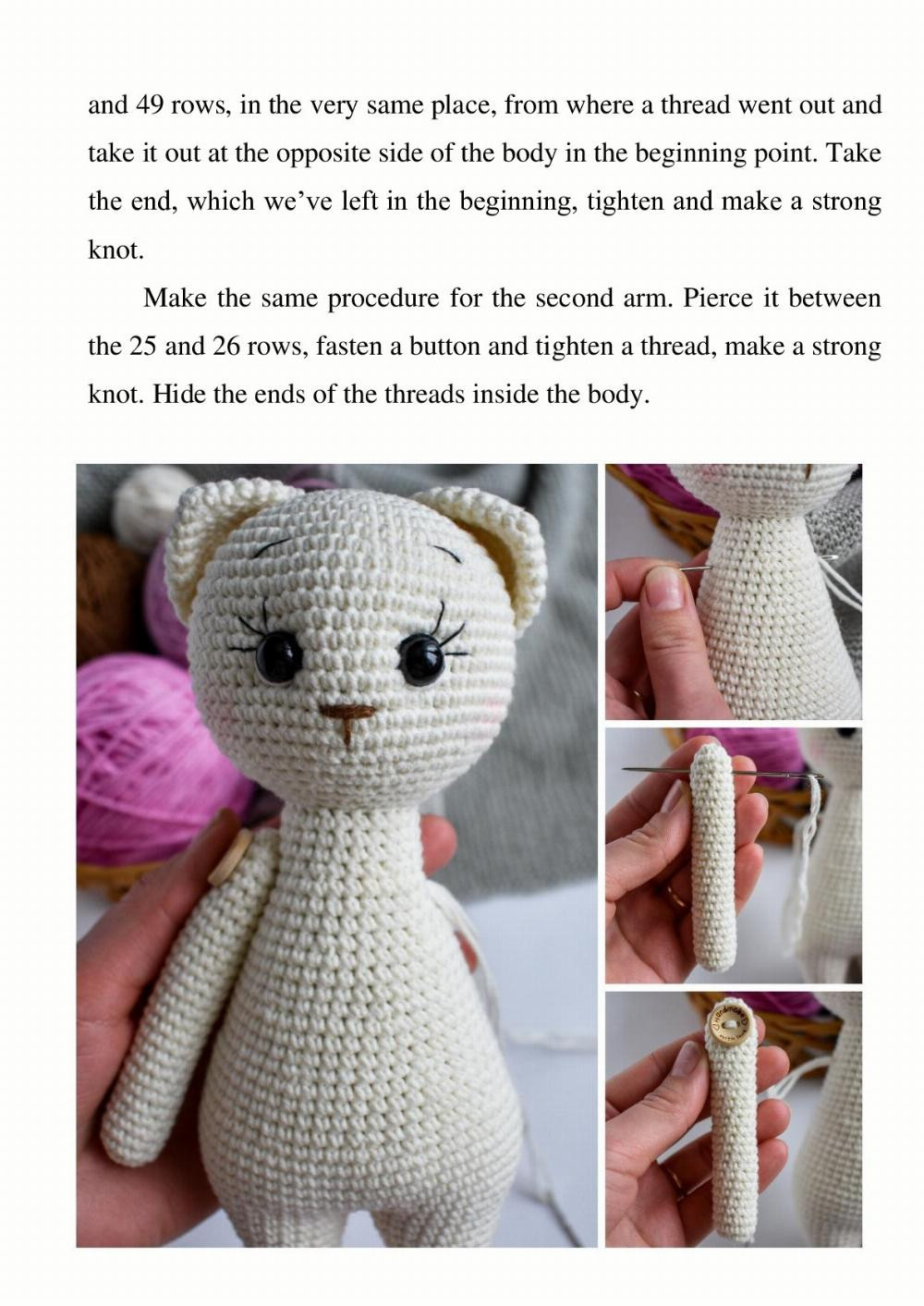 CROCHET PATTERN KITTY MARY