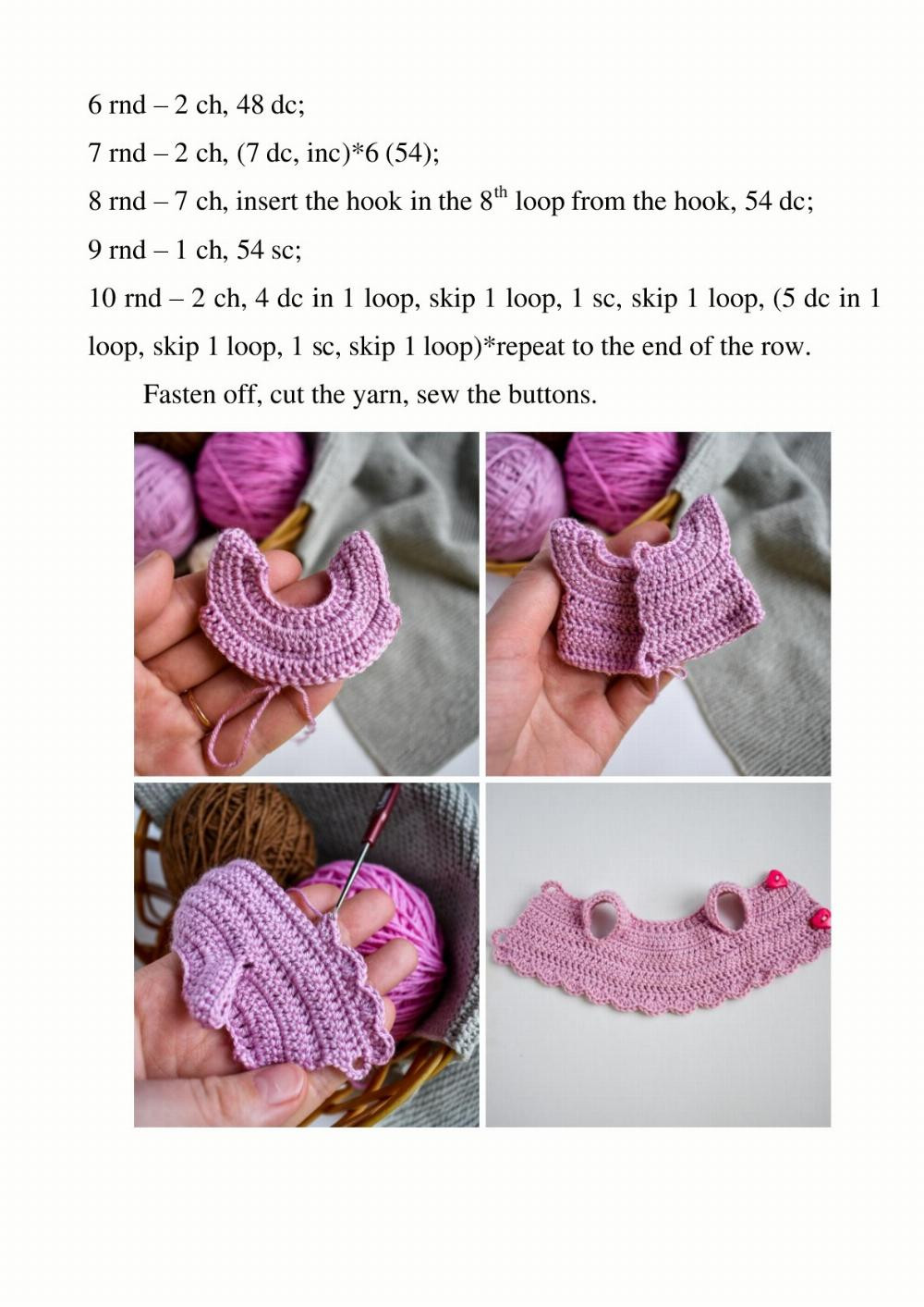 CROCHET PATTERN KITTY MARY