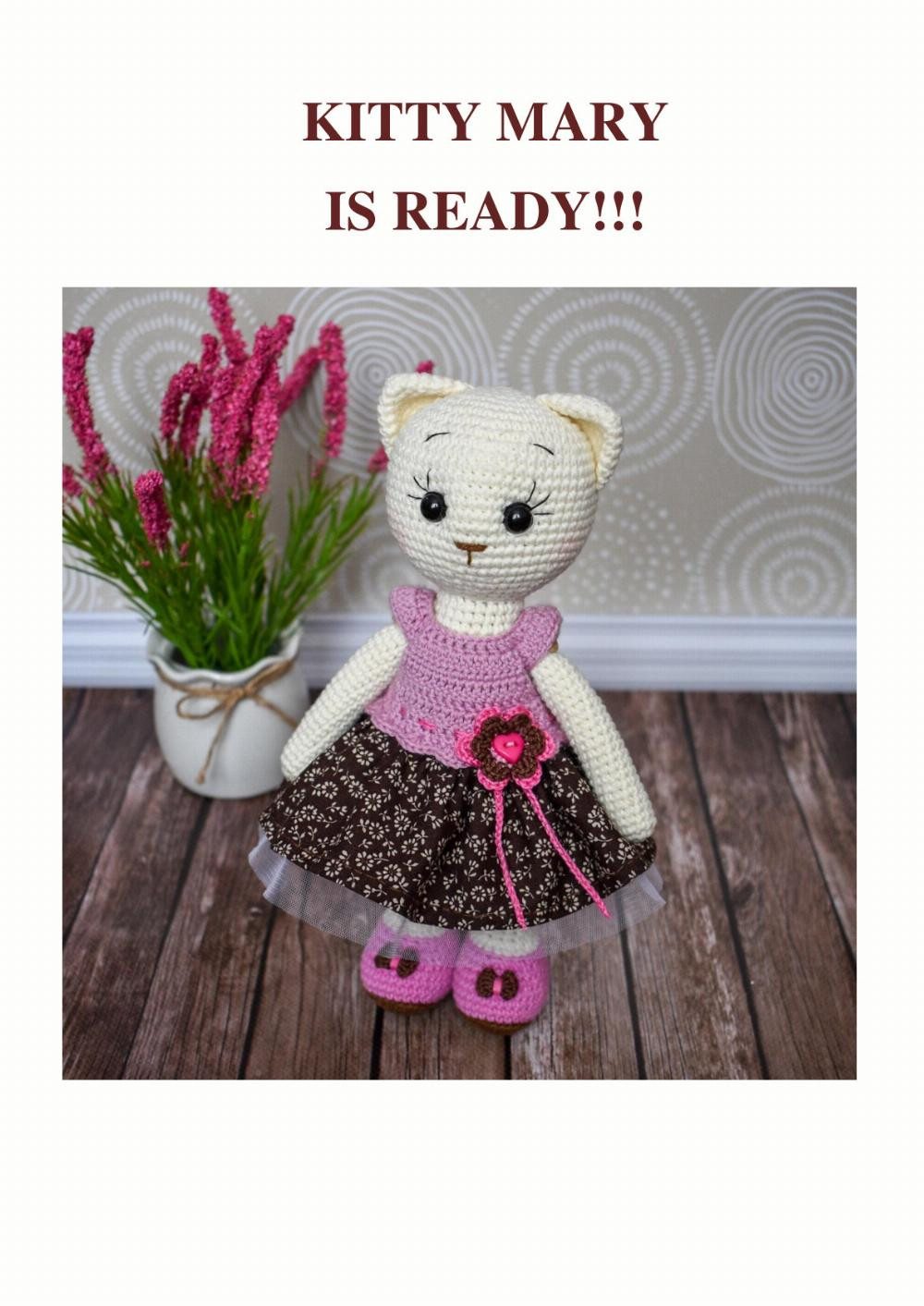 CROCHET PATTERN KITTY MARY