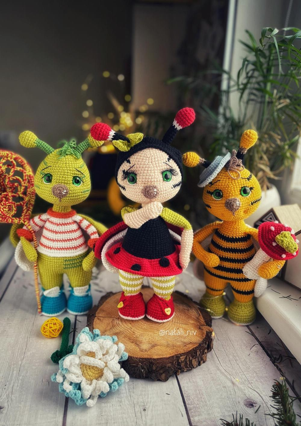 CROCHET PATTERN LADYBUG BETTY