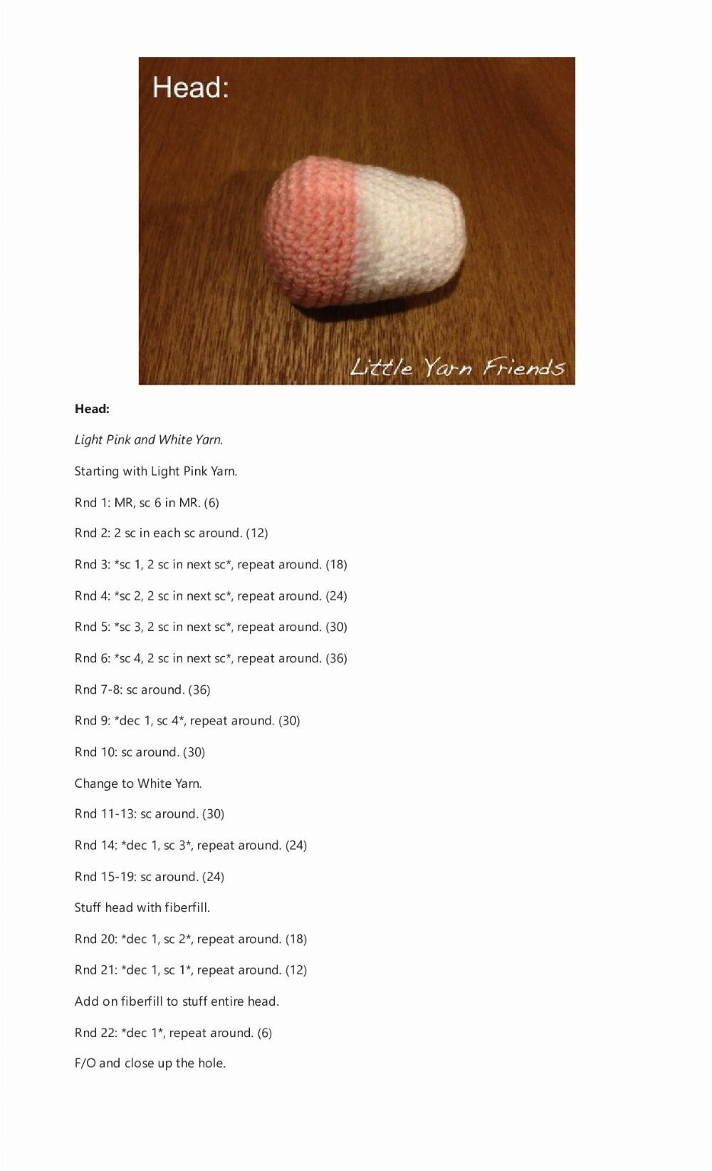 Crochet Pattern: Lil' Fluffy Unicorn