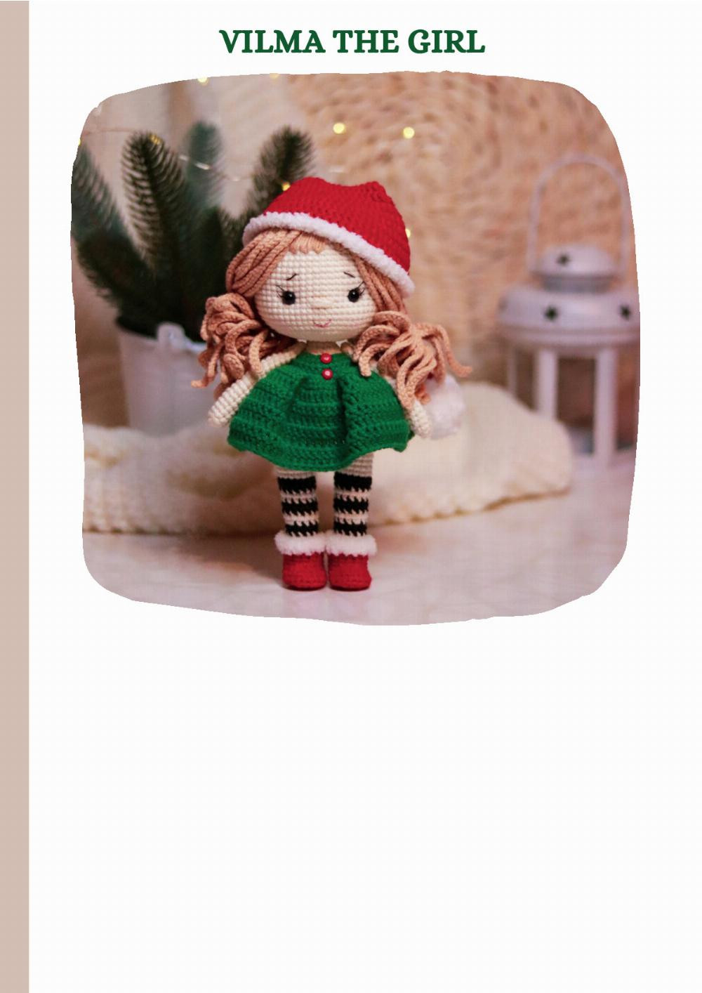 Crochet Pattern of Christmas Kids